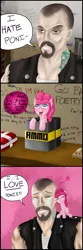 Size: 900x2700 | Tagged: safe, artist:hewhoerasesmost, derpibooru import, pinkie pie, pony, comic, crossover, francis, left 4 dead