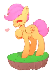 Size: 669x918 | Tagged: safe, artist:crispycreme, derpibooru import, scootaloo, cute, cutealoo, solo