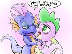 Size: 1024x768 | Tagged: artist needed, blushing, derpibooru import, drool, drool string, foalcon, g3, g3 to g4, gay, generational ponidox, generation leap, kissing, male, master kenbroath gilspotten heathspike, selfcest, sloppy kissing, spike, suggestive