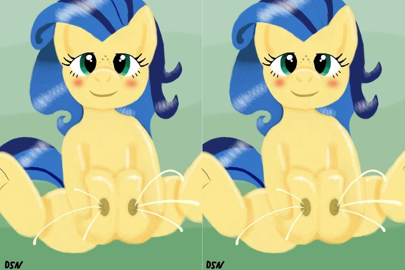 Size: 1280x853 | Tagged: questionable, artist:dsninja, derpibooru import, oc, oc:milky way, unofficial characters only, pony, 3d, blushing, crotchboobs, female, impossibly large crotchboobs, lactation, mare, milk, milk squirt, nipples, nudity, solo, solo female