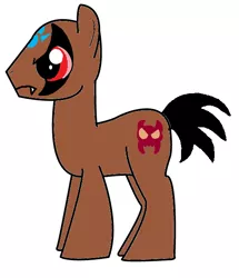 Size: 537x625 | Tagged: artist:star dragon, derpibooru import, kaos, ponified, pony creator, safe, skylanders