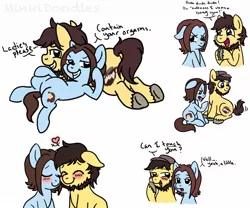 Size: 1200x1000 | Tagged: safe, artist:minkidoodles, derpibooru import, ponified, egoraptor, game grumps, gay, jontron, male, shipping