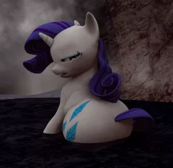 Size: 590x573 | Tagged: suggestive, artist:eggo81194, derpibooru import, rarity, pony, unicorn, 3d, chubby, fat, gmod, impossibly large butt, plot, rearity, tar