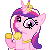 Size: 50x50 | Tagged: animated, artist:taritoons, clapping, clapping ponies, cute, cutedance, derpibooru import, icon, part of a set, princess cadance, safe, simple background, solo, sprite, transparent background