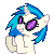 Size: 50x50 | Tagged: animated, artist:taritoons, clapping, clapping ponies, cute, derpibooru import, icon, part of a set, safe, simple background, solo, sprite, transparent background, vinylbetes, vinyl scratch
