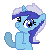 Size: 50x50 | Tagged: animated, artist:travispony, clapping, clapping ponies, cute, derpibooru import, icon, minubetes, minuette, safe, sprite
