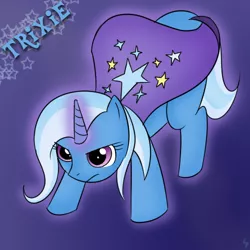 Size: 500x500 | Tagged: safe, artist:apple-707, derpibooru import, trixie, pony, unicorn, female, mare, solo