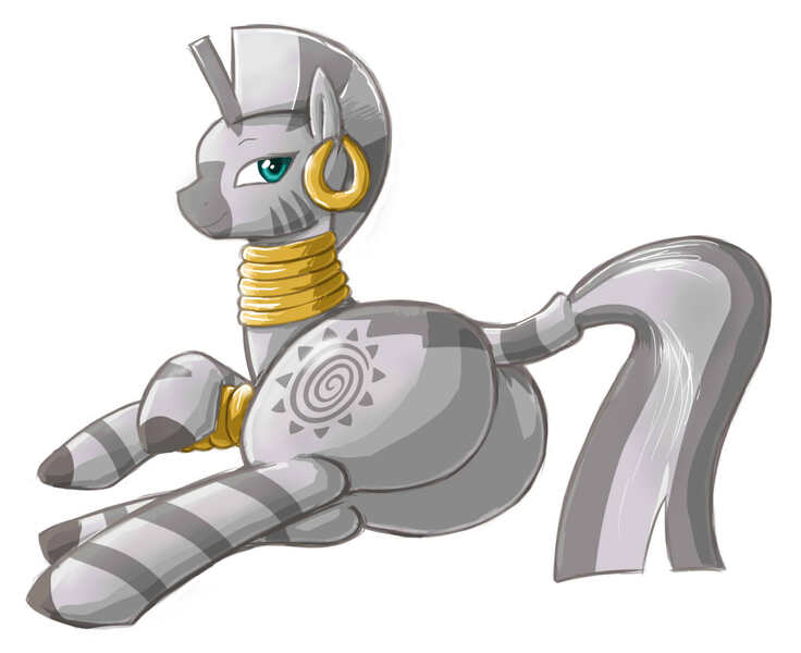 Size: 1386x1130 | Tagged: artist:redintravenous, colored, plot, suggestive, zebra, zecora