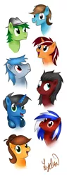 Size: 1397x3681 | Tagged: artist:lydia-rawr, derp face, derpibooru import, oc, oc:apple crush, oc:autumn breeze, oc:blaze, oc:carter clover, oc:chaos light, oc:herty, oc:molly, oc:orange cane, oc:silver, safe, sketch, unofficial characters only