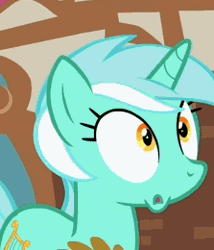 Size: 223x260 | Tagged: safe, derpibooru import, screencap, lyra heartstrings, pony, unicorn, swarm of the century, :o, animated, cropped, crying, cute, female, floppy ears, frown, looking back, lyrabetes, mare, open mouth, ponyville, reaction image, sad, sadorable, solo, teary eyes, wavy mouth, wide eyes