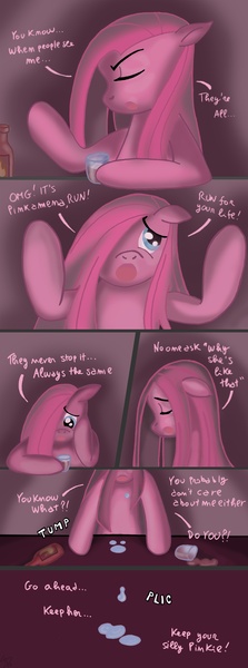 Size: 1763x4750 | Tagged: artist:falleninthedark, comic, derpibooru import, pinkamena diane pie, pinkie pie, safe