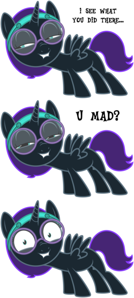 Size: 3817x8470 | Tagged: safe, artist:niggerfaggot, artist:zutheskunk traces, derpibooru import, oc, oc:nyx, unofficial characters only, alicorn, pony, absurd resolution, alicorn oc, filly, simple background, solo, transparent background, troll nyx, vector