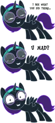 Size: 3817x8470 | Tagged: safe, artist:niggerfaggot, artist:zutheskunk traces, derpibooru import, oc, oc:nyx, unofficial characters only, alicorn, pony, absurd resolution, alicorn oc, filly, simple background, solo, transparent background, troll nyx, vector