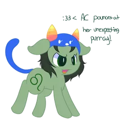 Size: 500x500 | Tagged: derpibooru import, homestuck, nepeta leijon, ponified, safe