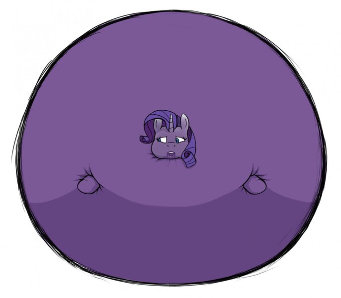 Size: 1280x1120 | Tagged: artist:stonershy, bluebarity, blueberry, blueberry inflation, derpibooru import, female, inflation, jewelry blues, questionable, rarity, solo, solo female