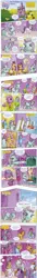 Size: 537x3916 | Tagged: safe, derpibooru import, official, fluttershy (g3), kimono, minty, pinkie pie (g3), rainbow dash (g3), sparkleworks, sweetberry, pony, angry, comic, female, funny, g3, mare, oh minty minty minty, sad, teenager