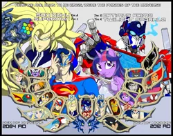 Size: 1291x1019 | Tagged: artist:terry, batman, character select, cloud strife, crossover, darkseid, derpibooru import, dragon ball, dragon ball z, final fantasy, final fantasy vii, frieza, gatchaman, goku, iron man, ken the eagle, kingdom hearts, kurosaki ichigo, lion-o, marvel, megaman, optimus prime, safe, sailor moon, sephiroth, sora, spawn, spider-man, superman, thundercats, transformers, twilight sparkle, wonder woman, zero