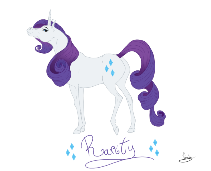 Size: 1024x832 | Tagged: safe, artist:vanycat, derpibooru import, rarity, pony, unicorn, butt, female, mare, plot, realistic, realistic horse legs, simple background, solo, transparent background