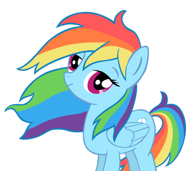 Size: 10000x9031 | Tagged: absurd resolution, artist:sapphirebeam, bedroom eyes, derpibooru import, female, rainbow dash, show accurate, simple background, solo, solo female, suggestive, transparent background, vector, wavy mane, windswept mane