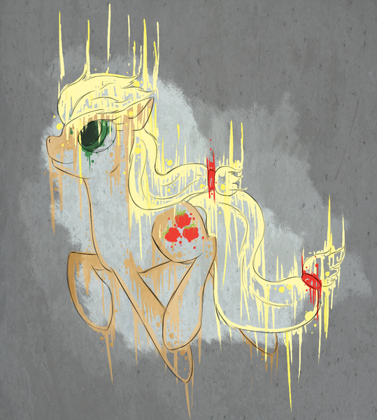 Size: 969x1078 | Tagged: applejack, artist:jaydencurtis, derpibooru import, safe, solo