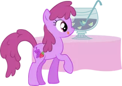 Size: 2000x1418 | Tagged: artist:theflutterknight, berry punch, berryshine, derpibooru import, safe, simple background, transparent background, vector