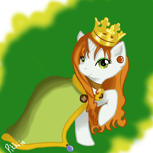 Size: 900x900 | Tagged: artist:pikkinon, cornet, crown, derpibooru import, jewelry, ponified, regalia, rhapsody: a musical adventure, safe, solo