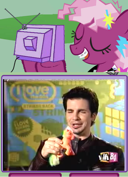 Size: 436x601 | Tagged: safe, derpibooru import, cheerilee, human, pony, 80s, 80s cheerilee, exploitable meme, hal sparks, i love the 80s strike back, meme, tv meme