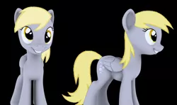 Size: 900x532 | Tagged: safe, artist:hashbro, derpibooru import, derpy hooves, pegasus, pony, 3d, female, mare, wip