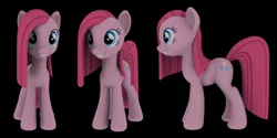 Size: 900x450 | Tagged: 3d, artist:hashbro, cute, cuteamena, derpibooru import, grin, happy, pinkamena diane pie, pinkie pie, safe, smiling