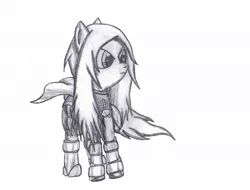 Size: 1268x962 | Tagged: artist:tyrellus, claymore, derpibooru import, ponified, safe, sketch