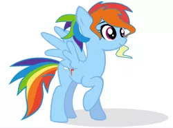 Size: 646x481 | Tagged: alternate hairstyle, artist:selecteddash, derpibooru import, rainbow dash, safe, simple background, vector, white background