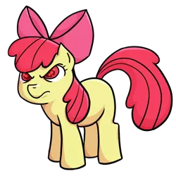 Size: 764x764 | Tagged: angry, apple bloom, artist:elegantmisreader, derpibooru import, rage, safe