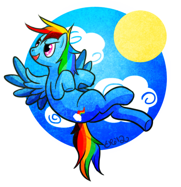 Size: 665x687 | Tagged: artist:blubble-the-blubs, derpibooru import, rainbow dash, safe, solo