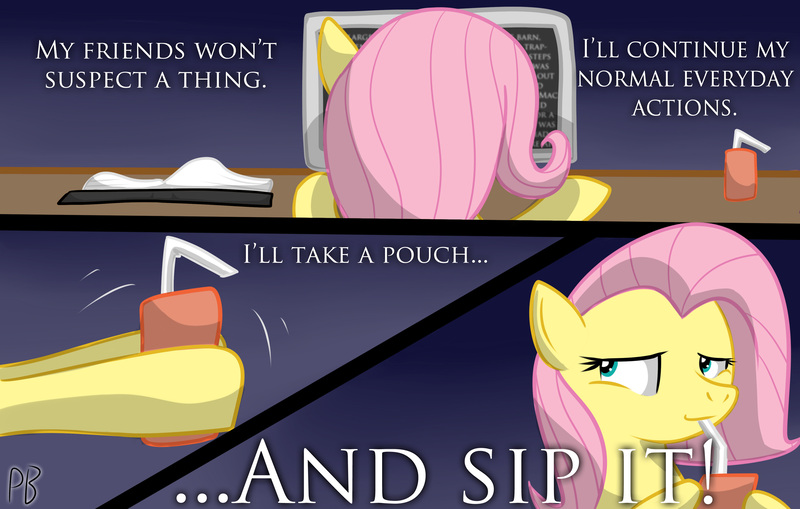 Size: 3850x2450 | Tagged: artist:darkpengi, comic, death note, derpibooru import, fanfic, fanfic art, fanfic:sweet apple massacre, fluttershy, high res, juice box, meme, parody, safe