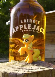 Size: 414x577 | Tagged: alcohol, applejack, applejack (drink), artist:texasuberalles, derpibooru import, photo, safe