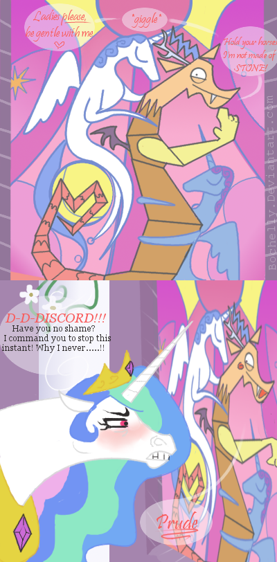 400px x 812px - 83907 - artist:bochelly, blushing, derpibooru import, discord, imminent  stained glass porno, princess celestia, princess luna, safe, stained glass  - Twibooru