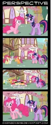 Size: 2000x4479 | Tagged: apple bloom, artist:daringdashie, comic, cutie mark crusaders, derpibooru import, father ted, pinkie pie, safe, scootaloo, sunglasses, sweetie belle, twilight sparkle