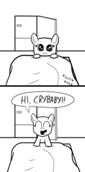 Size: 640x1290 | Tagged: artist:coolstorybrony, bald, cancer (disease), chemotherapy, derpibooru import, hospital, monochrome, oc, oc:summerset, safe, scootaleukemia, tumblr, unofficial characters only