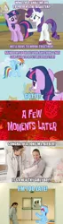 Size: 500x1754 | Tagged: comic, derpibooru import, justin bieber, overused joke, photo, rainbow dash, rarity, safe, twilight sparkle