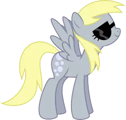 Size: 3688x3500 | Tagged: safe, artist:blueblitzie, derpibooru import, derpy hooves, pegasus, pony, female, high res, mare, simple background, sunglasses, swag, transparent background, vector