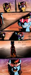 Size: 2500x6000 | Tagged: artist:brony2you, comic, derpibooru import, kamina, rainbow dash, safe, scootaloo, simon, tengen toppa gurren lagann