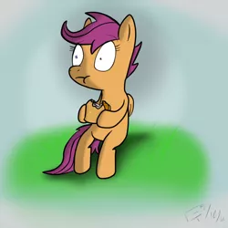 Size: 800x800 | Tagged: artist:wonder-waffle, derpibooru import, safe, sandwich, scootaloo