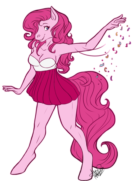 Size: 1000x1321 | Tagged: anthro, artist:tatious, confetti, derpibooru import, pinkie pie, safe