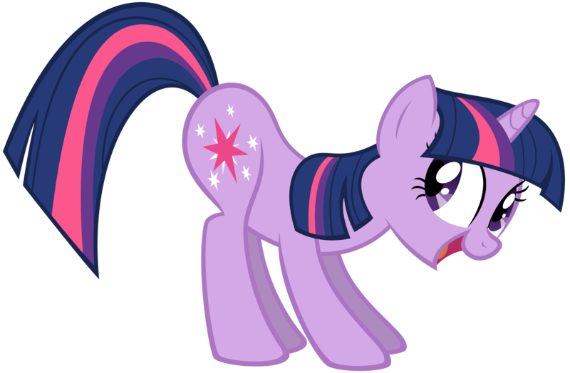Size: 7582x4968 | Tagged: artist needed, source needed, useless source url, safe, derpibooru import, twilight sparkle, pony, unicorn, the cutie pox, absurd resolution, butt, cute, female, fun pose, look at my ass, mare, open mouth, simple background, solo, transparent background, twibutt, unicorn twilight, vector