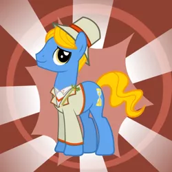 Size: 500x500 | Tagged: artist:the-5th-doctorhooves, celery, derpibooru import, doctor who, fifth doctor, perfect pace, safe