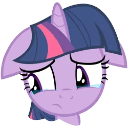 Size: 8000x8000 | Tagged: artist needed, source needed, useless source url, safe, artist:choopy, derpibooru import, twilight sparkle, pony, unicorn, winter wrap up, absurd resolution, crying, floppy ears, simple background, solo, teary eyes, transparent background, unicorn twilight, vector