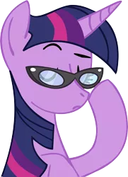 Size: 5779x7996 | Tagged: absurd resolution, artist:choopy, artist:megasweet, derpibooru import, glasses, safe, simple background, transparent background, twilight sparkle, vector