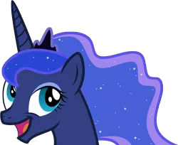 Size: 3000x2444 | Tagged: artist:axemgr, awesome face, derpibooru import, high res, princess luna, safe, simple background, solo, transparent background, vector