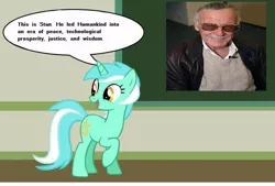 Size: 887x600 | Tagged: chalkboard, derpibooru import, heartwarming in hindsight, human studies101 with lyra, lyra got it right, lyra heartstrings, meme, photo, safe, stan lee, truth