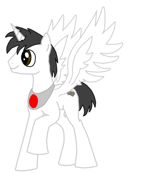 Size: 900x1059 | Tagged: safe, artist:fekalac, artist:shrick, derpibooru import, oc, oc:shiron, unofficial characters only, alicorn, pony, alicorn oc, solo, wings